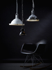 Industrialna LAMPA wisząca NAUTILIUS M 10262103 Kaspa metalowa OPRAWA na łańcuchu ZWIS okrągły chrom
