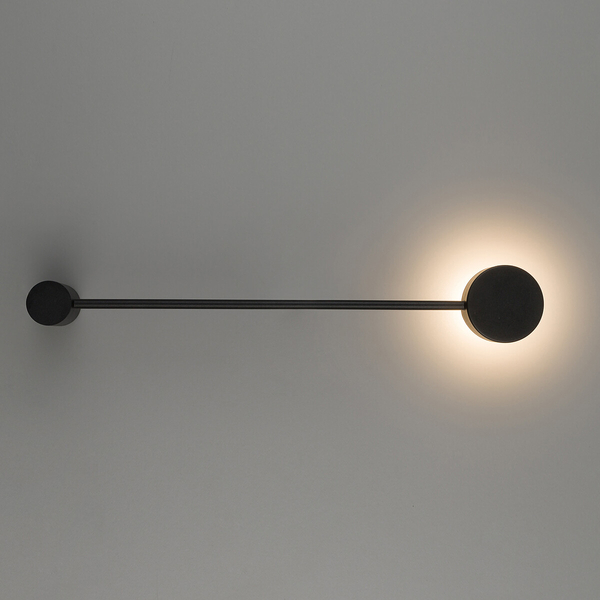 Nowoczesny kinkiet ORBIT 7805 Nowodvorski metalowy plafon do sypialni stick czarny