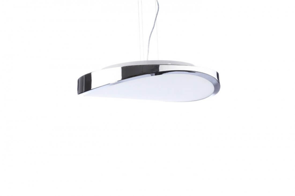 Wisząca lampa pokojowa Circulo designerski zwis biały