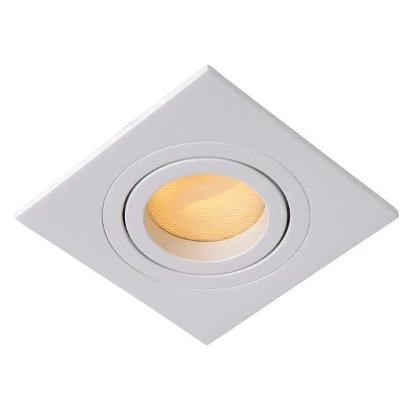 Sufitowe oczkoTUBE 22955/01/31 Lucide do salonu metalowe białe