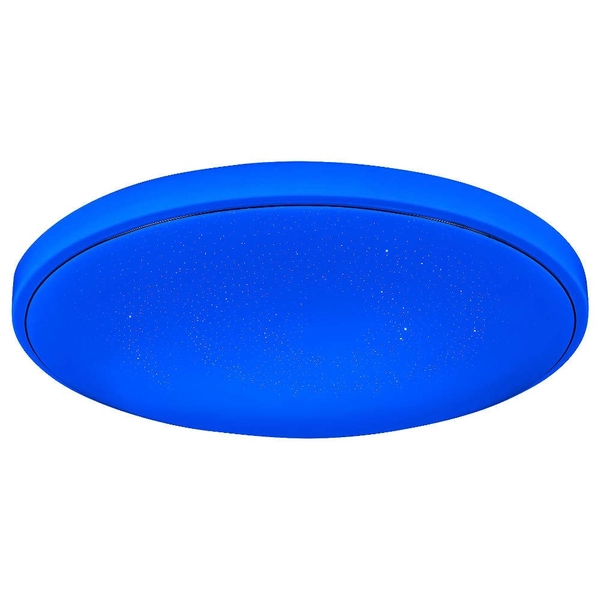 Nowoczesna LAMPA sufitowa BRUCE 2117 Rabalux okrągły plafon LED RGB 40W 3000K - 6000K nad łóżko chrom