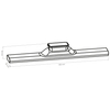 Podłużna lampa podszafkowa MAGNETIC 325112 LED 4,5W 2700-6500K biała