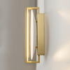 Lampa ścienna Mira MOD279WL-L14G3K Maytoni LED 14W 3000K okrąg złota biała