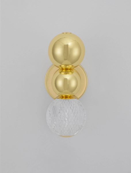 Ścienna lampa sypialniana Ponce kinkiet LED 4W złoty