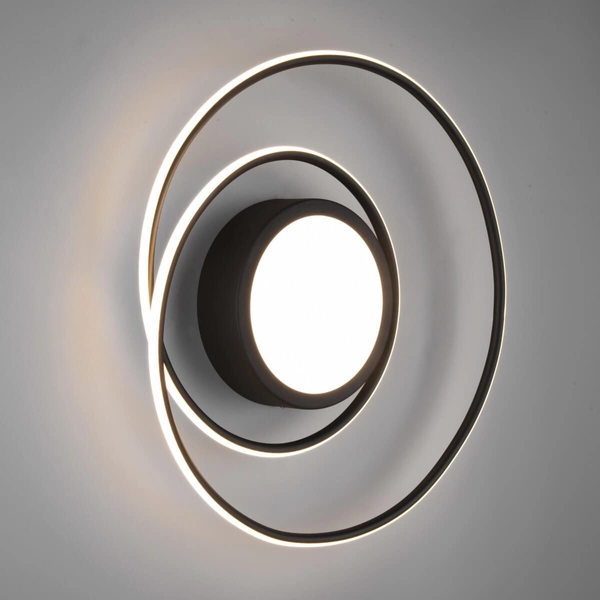 Plafon ściemnialny YAVA 672310232 Trio LED 56W 2700-6000K z pilotem czarny