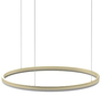 Lampa wisząca Halo AZ4973 LED 120W 3000-6000K pierścień złota