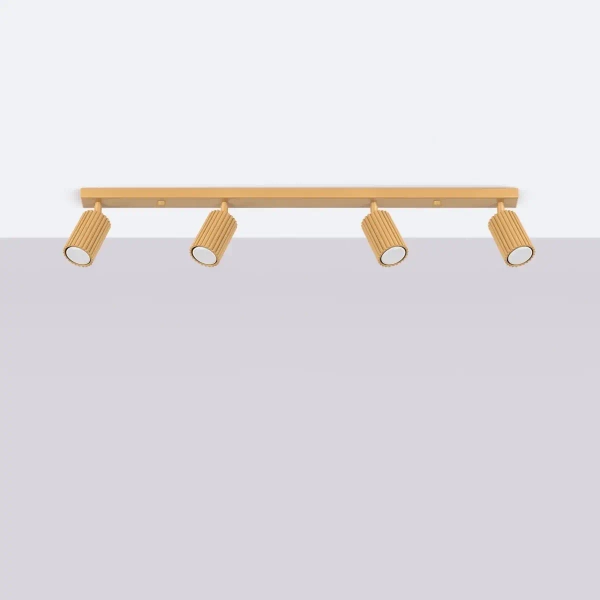 Lampa sufitowa wielopunktowa KARBON SL.1565 regulowana złota