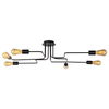 Lampa sufitowa LESTER 21112/06/30 industrialna bulbs pająk loft czarny
