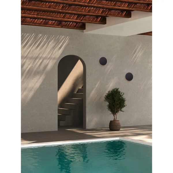 Lampa elewacyjna ALONVIA LE75153 LED 12W 3000K IP65 czarna