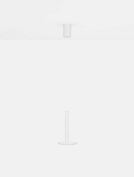 Ledowa lampa wisząca ESQUEL LE42737 11W 3000K do pokoju oprawa biała