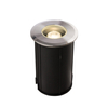 Srebrna lampa gruntowa PICCO 9105 LED 1W 3000K okrągła IP67