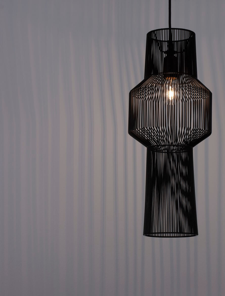 Loftowa lampa wisząca GUAYMAS LE42930 druciak nad stół czarny