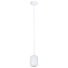 Kulista zwisająca lampa Olo 1 41405 okrągła ceramiczna biała