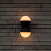 Podwójna lampa zewnętrzna LOOMA 5138003118 LED 7,8W 3000K IP54 biała szara