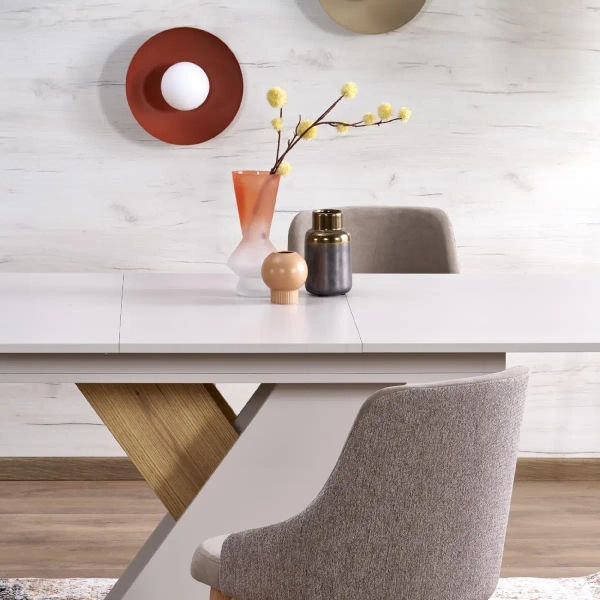 Ścienna lampa do salonu Slate 10937 mleczna kula metalowy ceglany