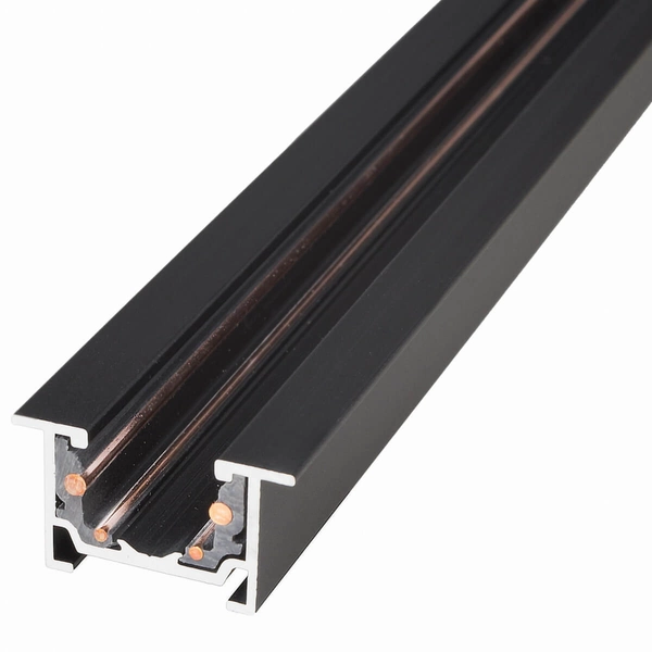 Szyna wpuszczana do systemu magnetycznego 2m MAX NT0012 48V czarna