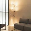 Nowoczesna lampa wisząca Questura ABR-LW-QST-13W LED 13W stożkowa czarna