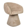 Obrotowe krzesło PEDRA MM1501100298 beżowe taupe tkanina 45cm