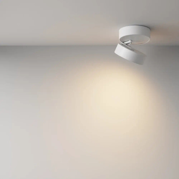 Sufitowa lampa Onda C024CL-18W3K-W-1 biała LED 18W 3000K spot