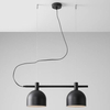 Loftowa lampa wisząca BERYL 976H1 Aldex metalowe kopuły