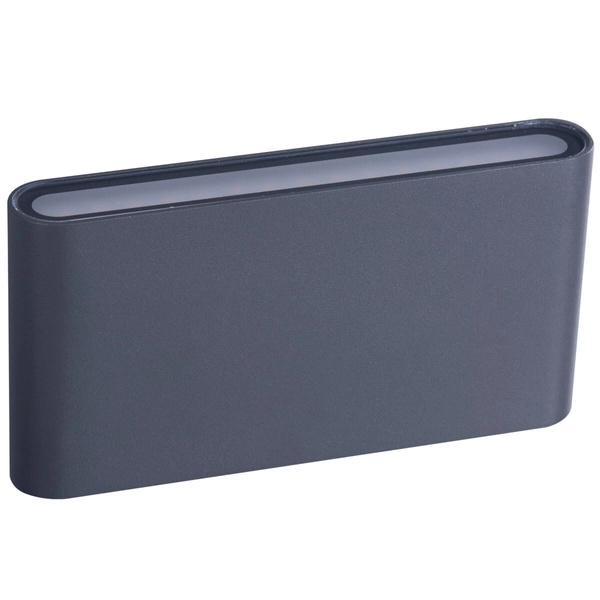 Zewnętrzny kinkiet ścienny Cremona AZ2182 LED 10W 3000K IP54 szary