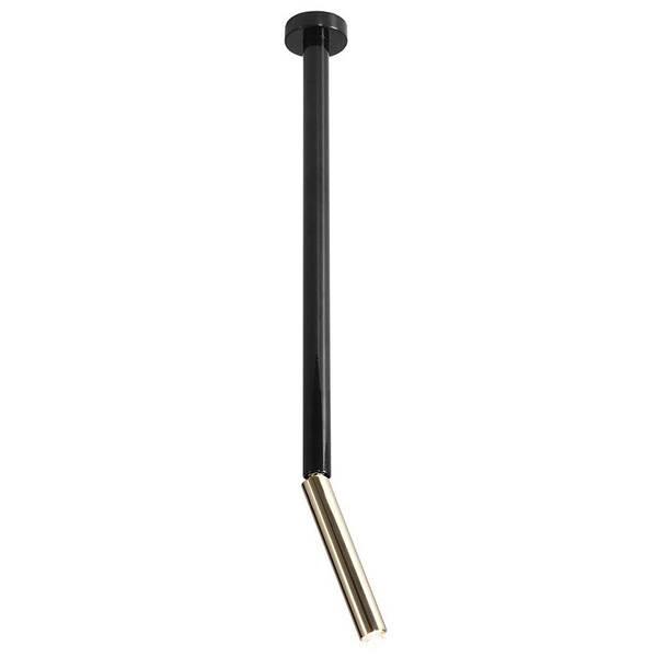Nowoczesna tuba regulowana STICK 1067PL_G1_M Aldex sufitowa metalowa czarna