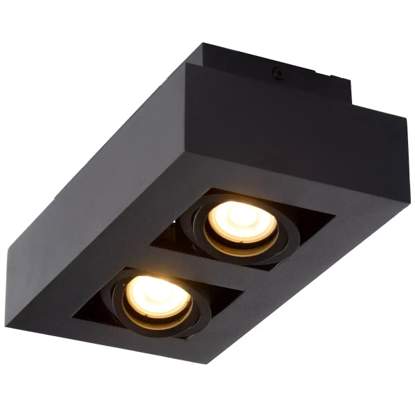 Sufitowa lampa z regulacją XIRAX 09119/11/30 Lucide metalowa czarna