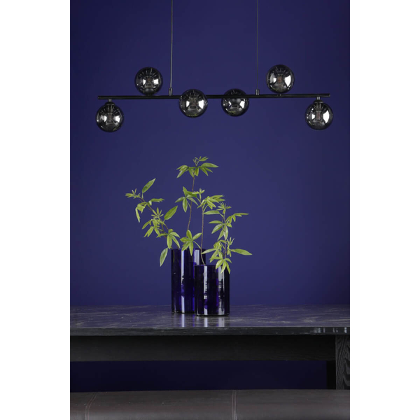 Molekułowa lampa wisząca Spiral SPI6422-01 kule balls przydymione czarne