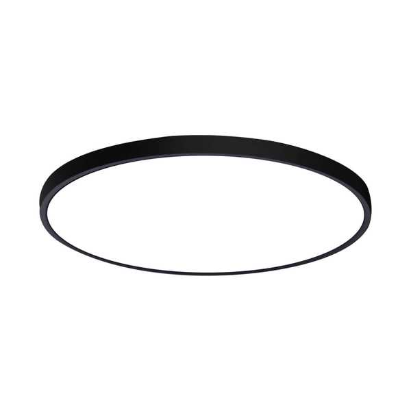 Okrągła lampa sufitowa Alata PLF-72836-480R-36W-BL Italux LED 36W 2800-6000K czarny