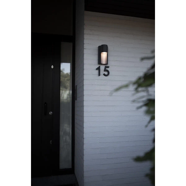 Elewacyjna LAMPA zewnętrzna URBAN 5196501118 Lutec metalowa OPRAWA kinkiet tuba ścienna IP54 szara