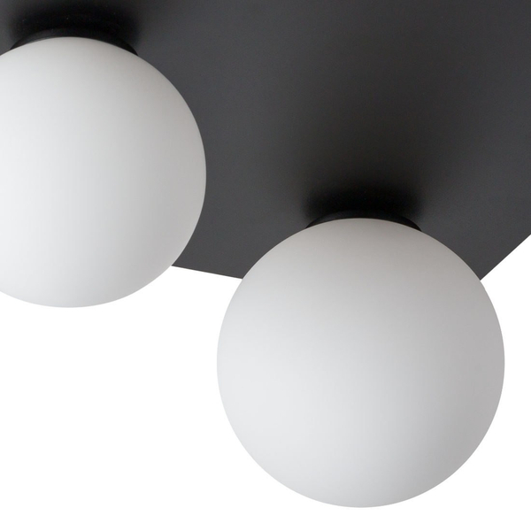 Sufitowa lampa nowoczesna ARGON 33276 Sigma salonowy plafon czarne