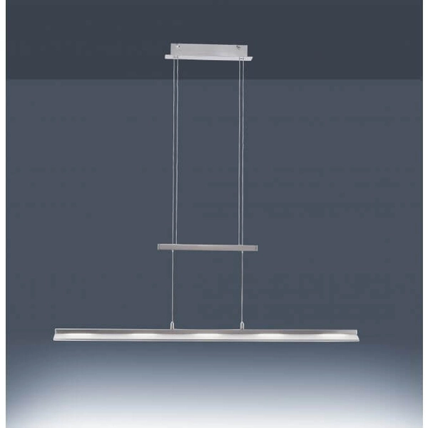 Lampa wisząca NELE 15880-55 LED 26W 2700-5000K listwa srebrny