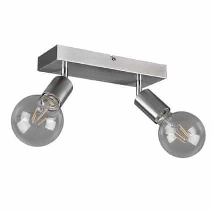 Sufitowa LAMPA loft VANNES R80182007 RL Light regulowana OPRAWA metalowy kinkiet reflektorki nikiel mat