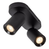 Podwójna lampa sufitowa PUNCH 13958/02/30 Lucide regulacja czarny