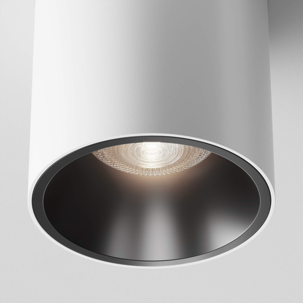 Oczko sufitowe natynkowe Alfa C064CL-L12W4K-D LED 12W 4000K punktowe białe
