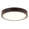 Plafoniera Led Atut 04150 Ideus 18W 4100K metalowa okrągła brązowa