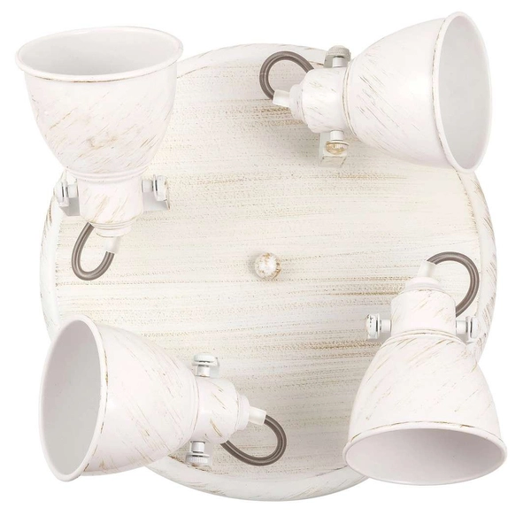 Regulowana LAMPA sufitowa VIVIENNE 5969 Rabalux metalowa OPRAWA industrialna reflektorki retro białe