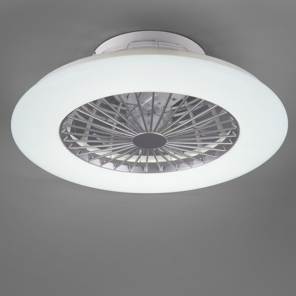 Plafon z wentylatorem STRALSUND R62522187 RL Light LED 30W 3000-6500K ściemniany srebrny