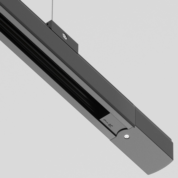 Wewnętrzne zasilanie do systemu szynowego 3-fazowego Trinity TRA005B-31B-R Maytoni czarne