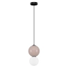 Lampa wisząca szklana do salonu JORELIA LE45252 LED 6W 3000K beżowa biała