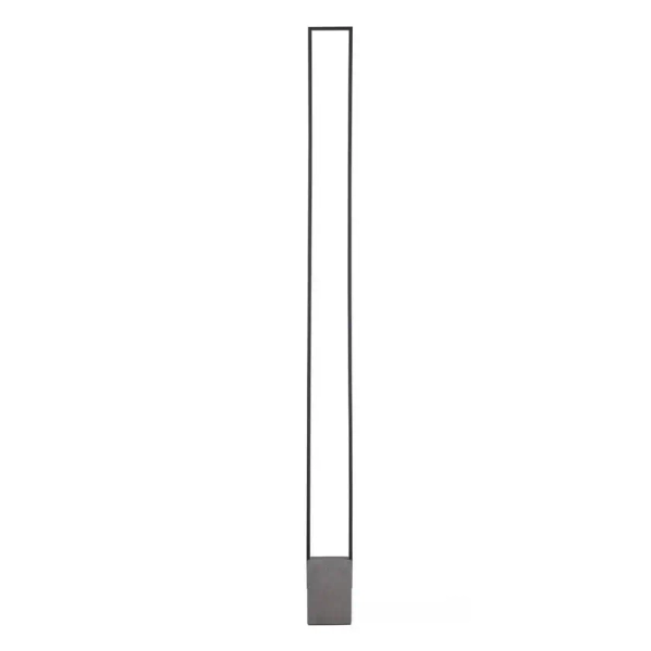 Tarasowy słupek z betonu DOMAIRA LE45292 LED 26W 3000K szary czarny