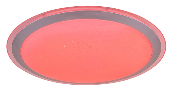 Lampa sufitowa Carry 41354-30SH LED RGB 35W biała srebrna