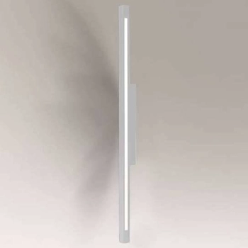 Kinkiet LAMPA ścienna OTARU 7480 Shilo metalowa OPRAWA prostokątna LED 28,8W 3000K listwa belka biała