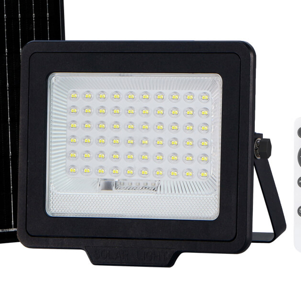 Oprawa solarna Norla SLR-42563-200W Italux LED 200W 4000K IP65 do ogrodu czarna