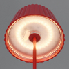 Lampka na taras metalowa Suarez R57706110 LED 2W 3000K IP44 czerwona