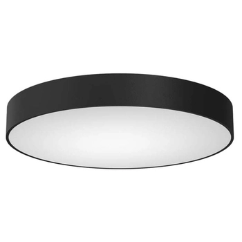 Lampa natynkowa SENGO 1277 Shilo LED 10W sufitowa czarna biała