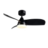 Sufitowa lampa HELSINKI R62732132 LED 20W 2700-6000K z wentylatorem czarny