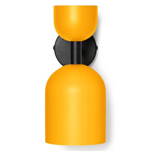 Kinkiet naścienny do sypialni Supuru SUK15020 nad łóżko żółty