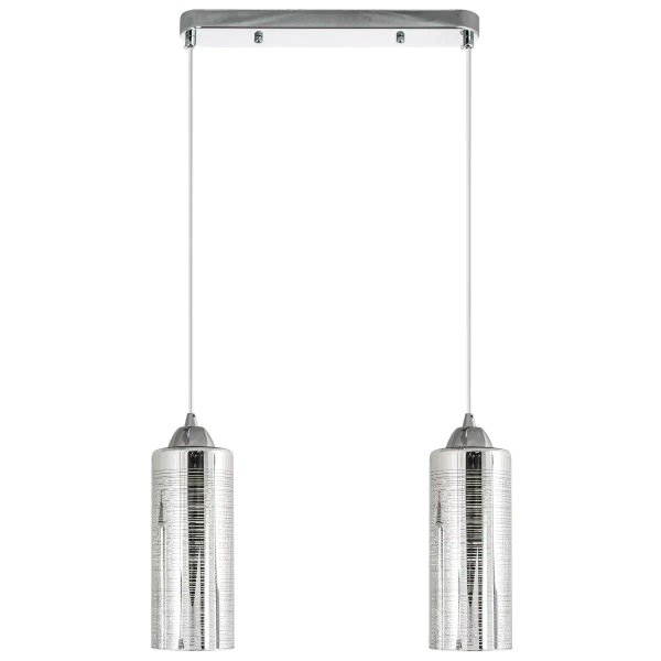 2-punktowa lampa wisząca 6754/2 8C do kuchni chrom