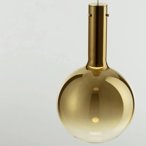 Lampa wisząca do jadalni JAVIER LE44483 LED 6W 3000K kula złota biała